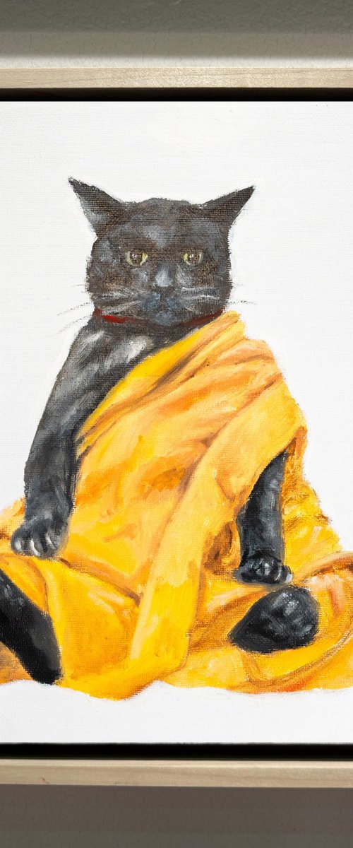 Zen Cat Vibes by VICTO