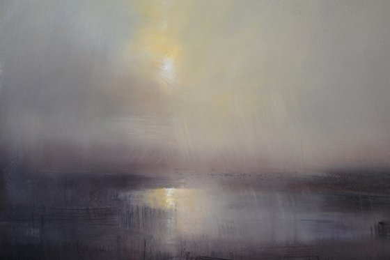 " Misty Sunrise "....Special Price W 80 x H 75 cm