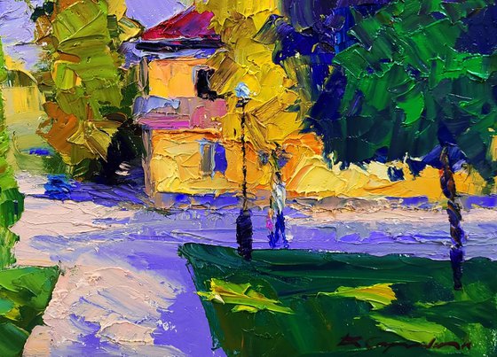 Urban Motif in the Morning