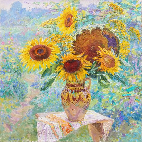Sunflowers.