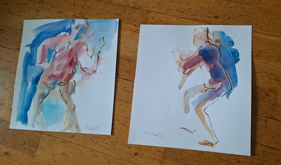 Diptych #1. Dancer