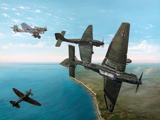 The battle over convoy "Peewit".