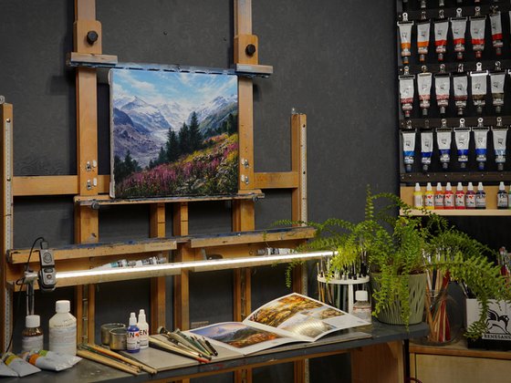 Where the mountains bloom