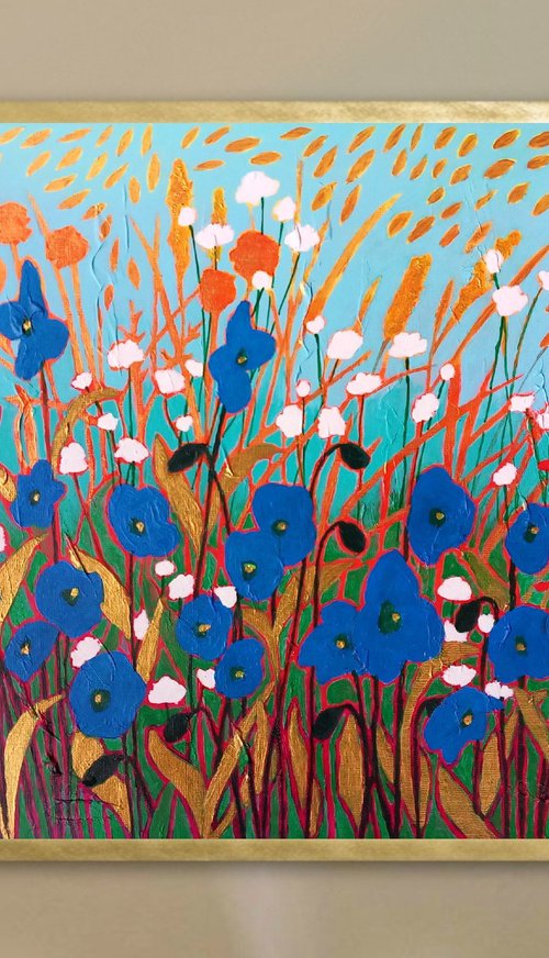 Himalayan Poppies by Lisa Mann