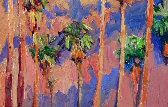 Palm Trees from Desert