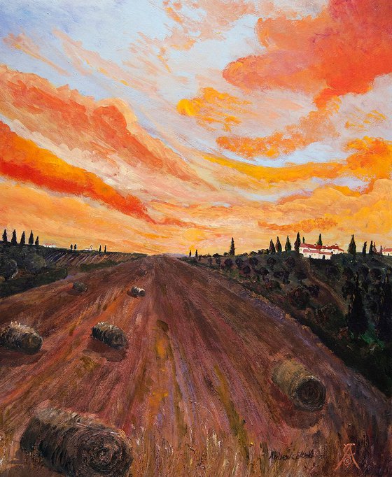 Gathering In The Hay