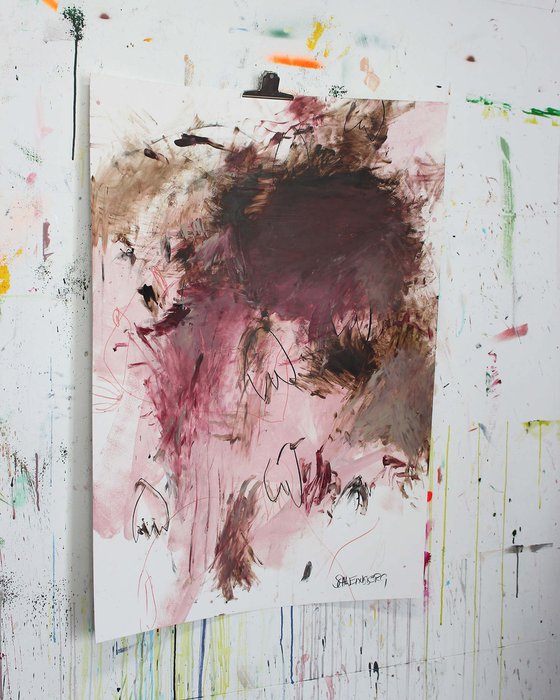 She Paints Outside the Lines No. 10