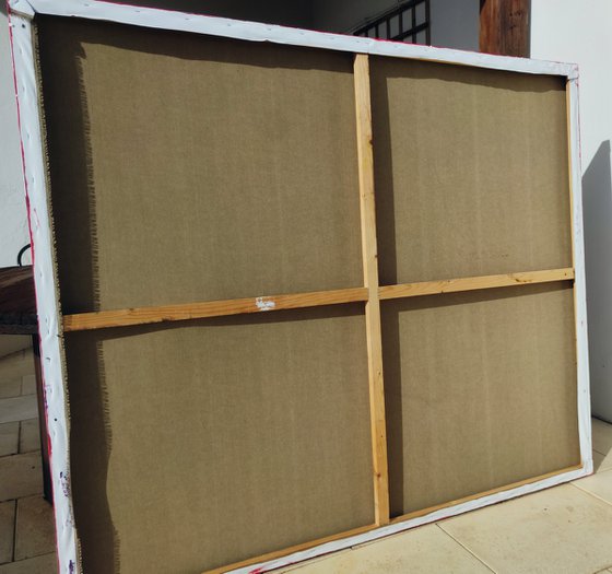 Indigo Entropy Floral Landscape