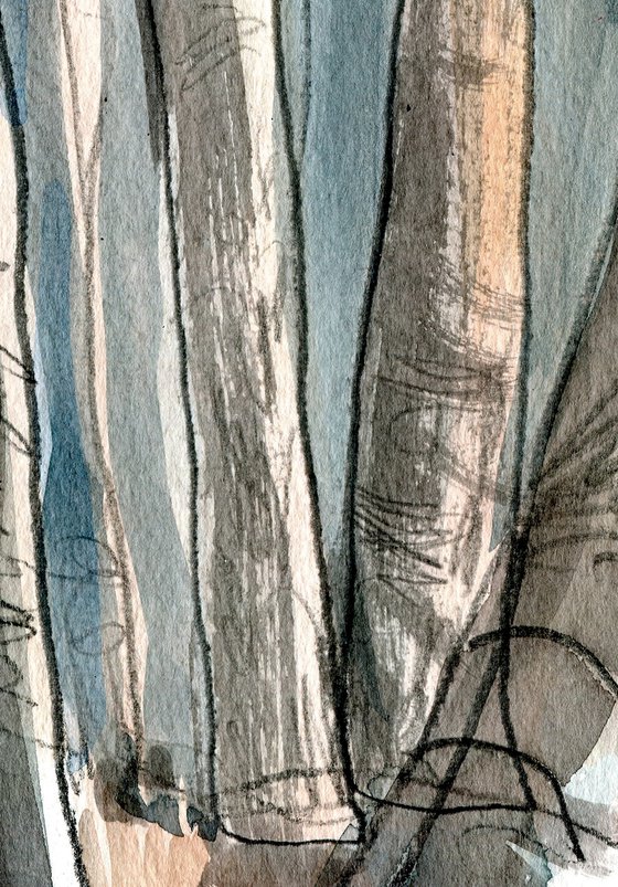 WINTER BIRCHES