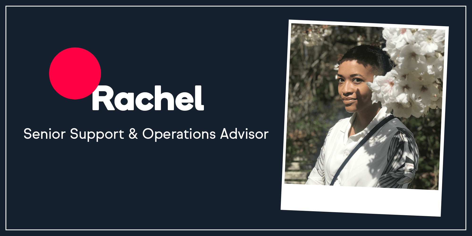 Meet the team: Rachel