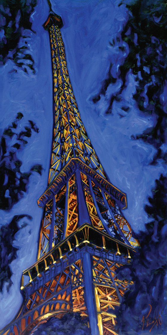 Eiffel Tower at Night