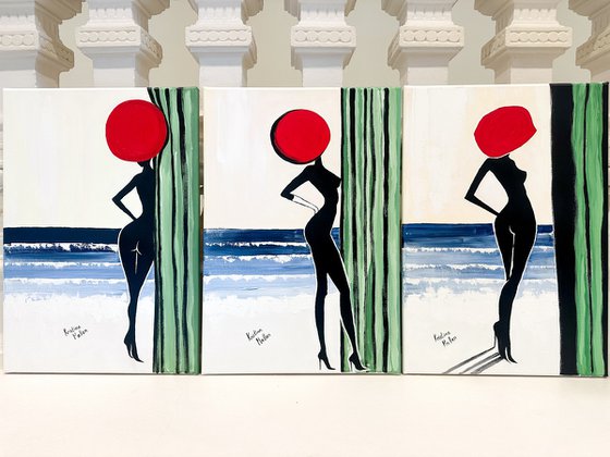 Triptych: Muses’ Sea Escape