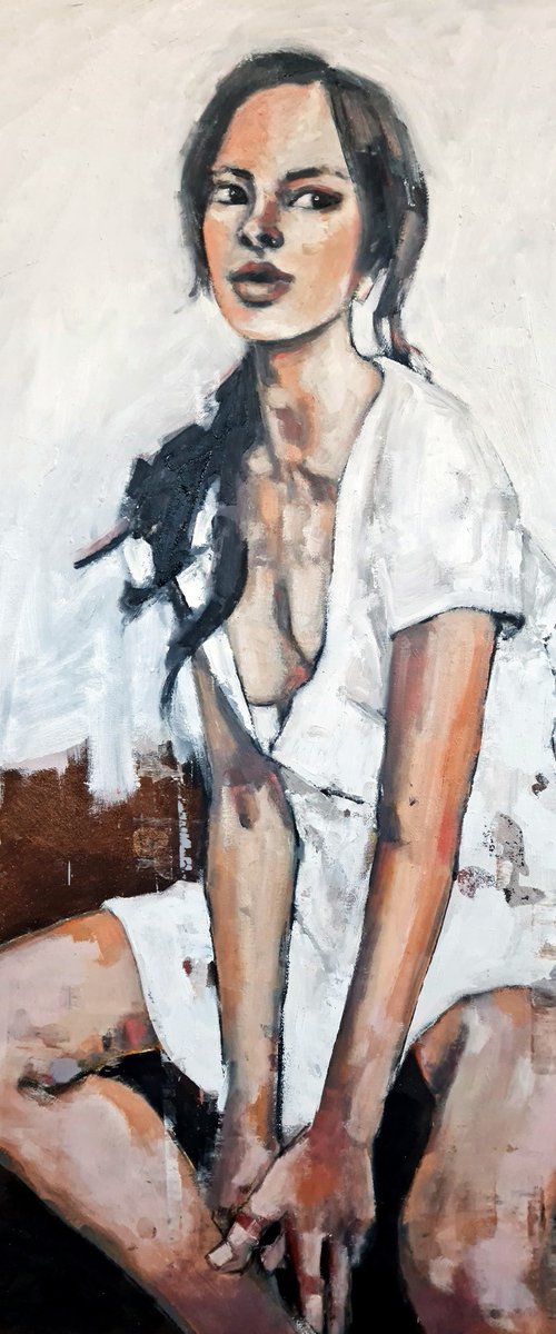 figure in white  9-27-21 by Thomas Donaldson