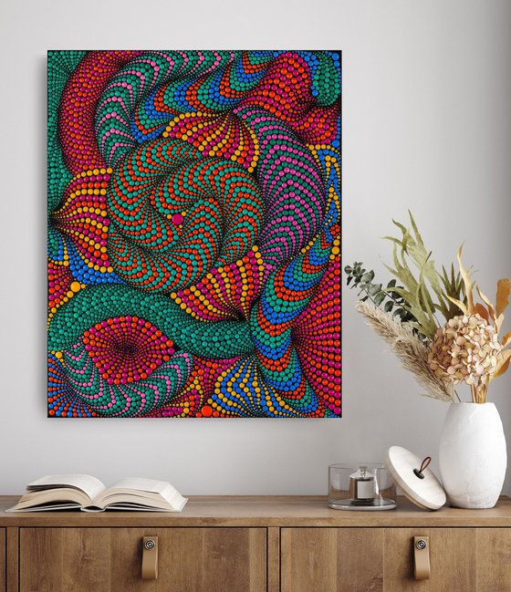Hypnotic Psychedelic Bloom