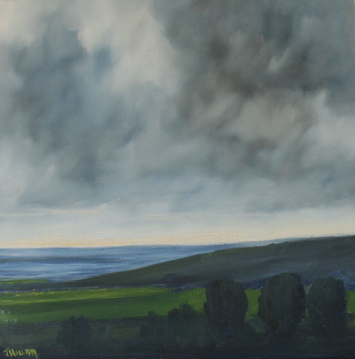 Morning, Irish landscape by John Halliday