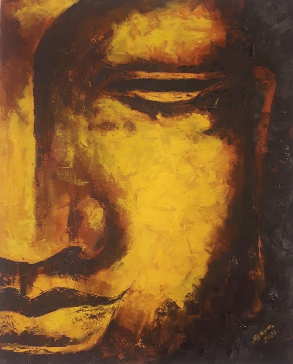 Buddha IV by Zbigniew Skrzypek