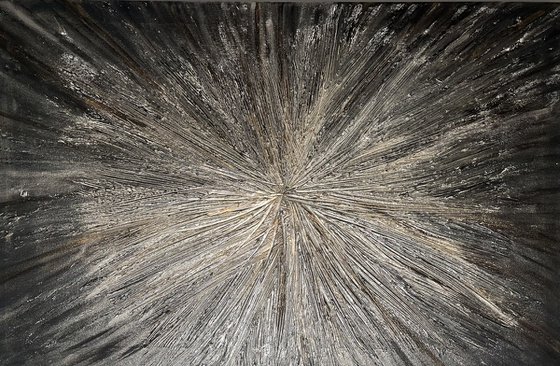 Silver Star Abstract