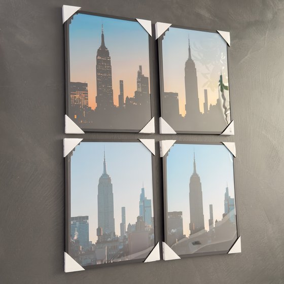 SUNRISE SET OF MANHATTAN