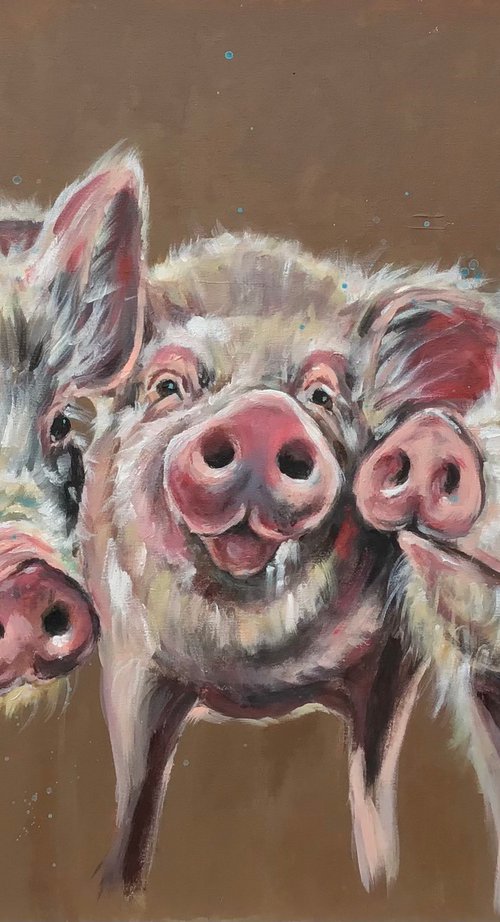 Three Piggies by Louise Brown