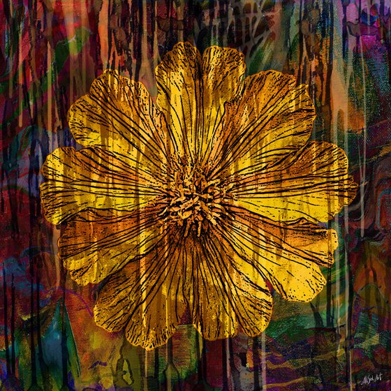 Yellow Cosmos Flower