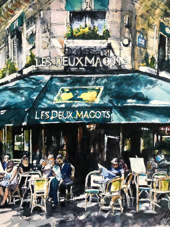 Les Deux Magots, Paris