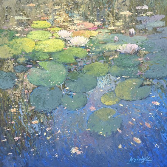 Water Lilies and Light
