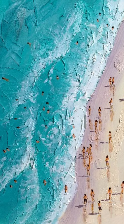 Summer Beach Walking by Vishalandra Dakur