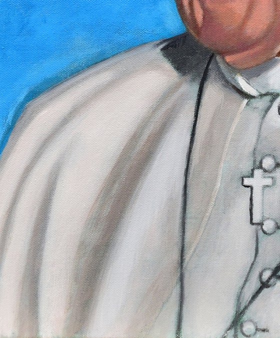 Portrait of Pope Francis