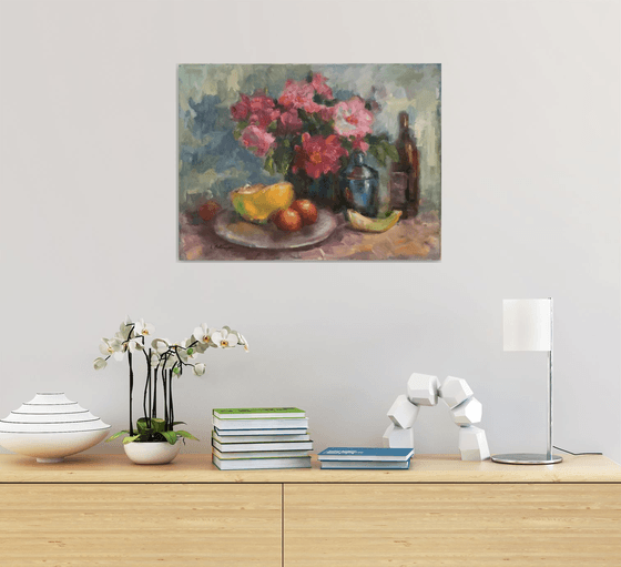Still Life with Melon