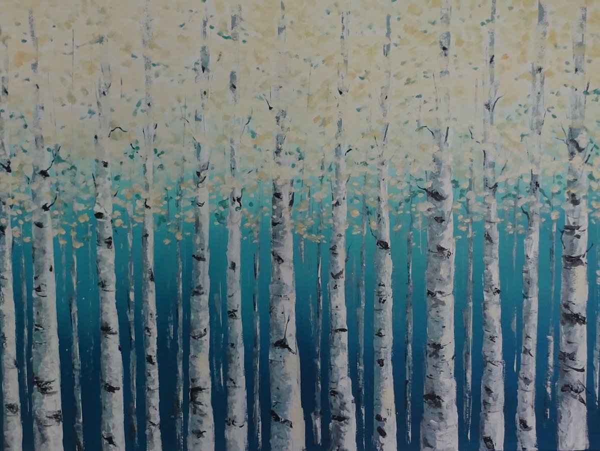 Impressionistic Landscape Oil Painting By Mel Davies Original Art, 33 X 25", Finding Your Way, Original Artwork