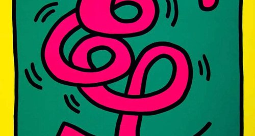 Artwork by Keith Haring