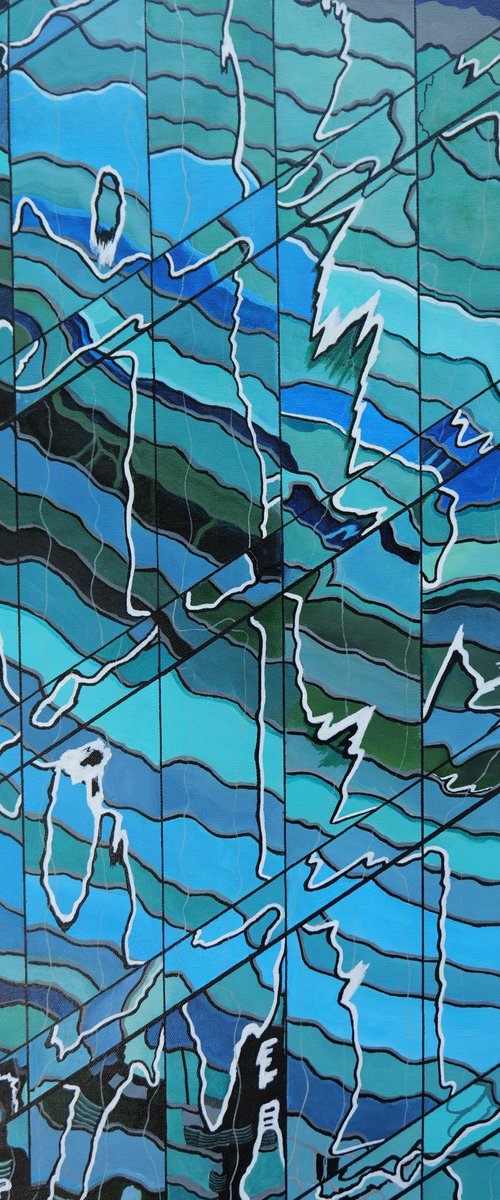 New York Reflection 8 by Steven Fleit