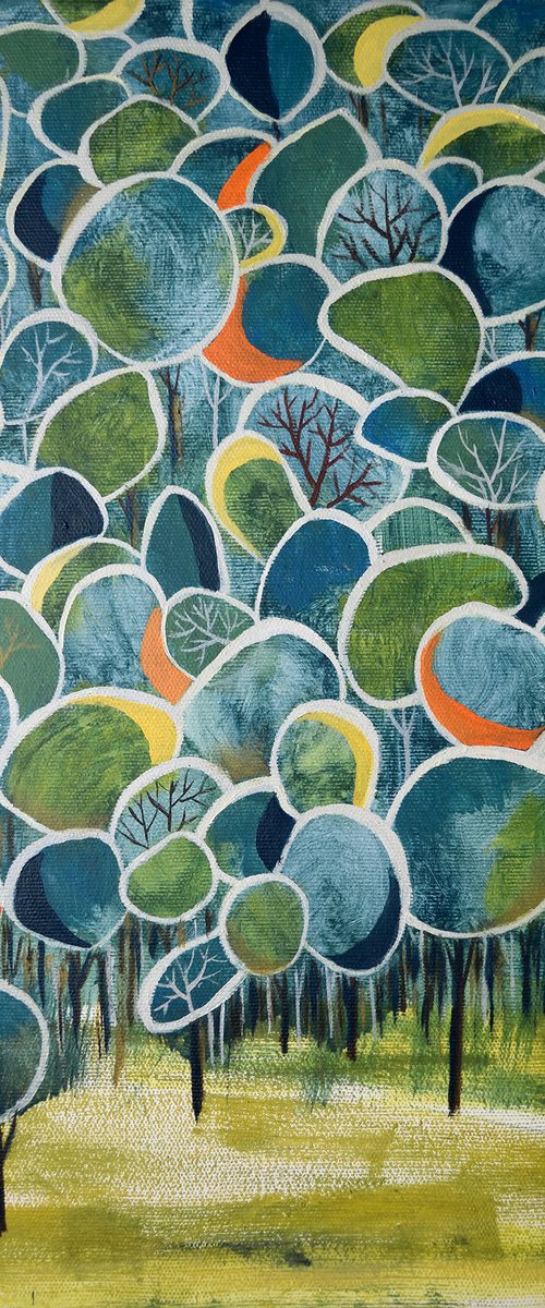 Mystical forest by Aniko Hencz
