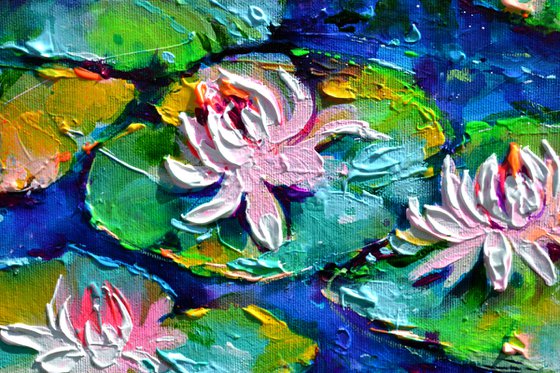 Water Lilies on the Pond