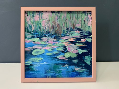 Water Lillies pond. by Vita Schagen