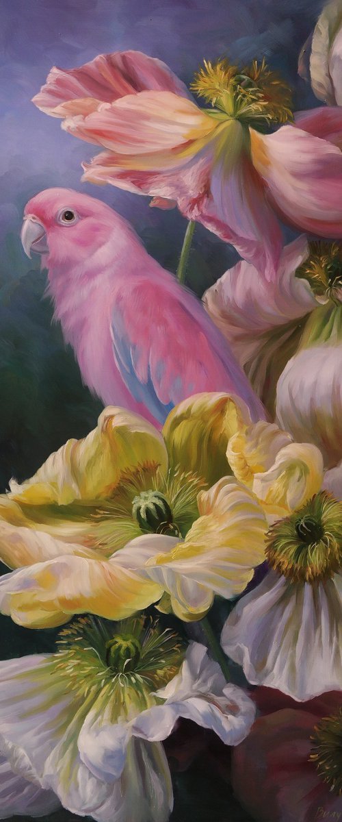 "Dream among the poppies" by Lena Vylusk