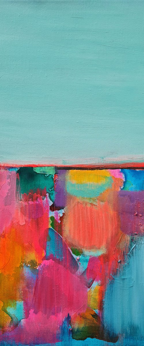 Rainbow Landscape by Wioletta Gancarz