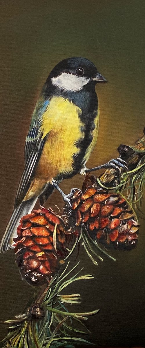 Proud Bird by Farzaneh Maddahi