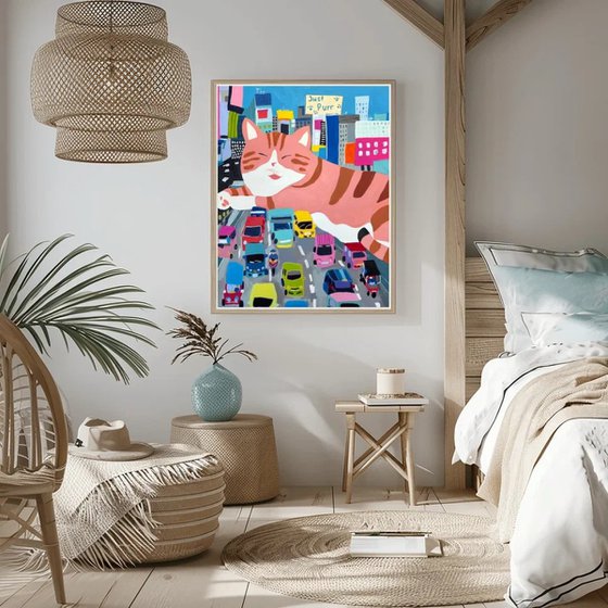 The Day Bangkok Stopped for a Giant Cat