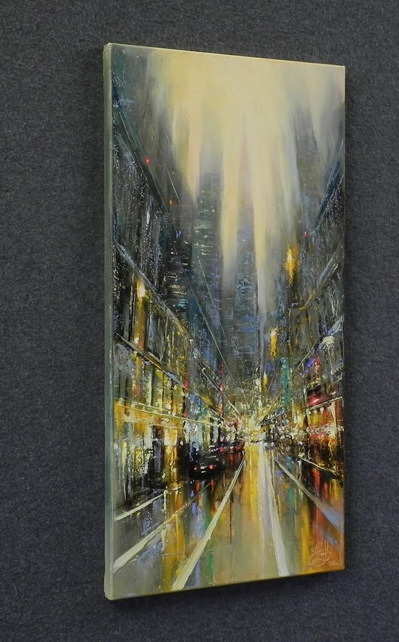 "Cityscape" Original art