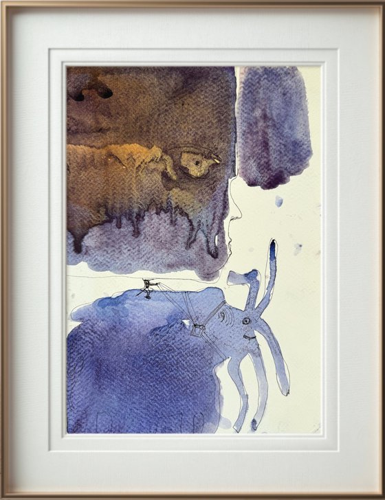 Majestic Purple Abstract