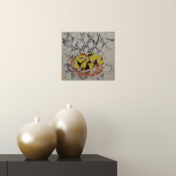 Still Life - The Fruit Bowl, 24x22 cm