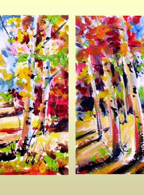 Autumn trees collection by Kovács Anna Brigitta