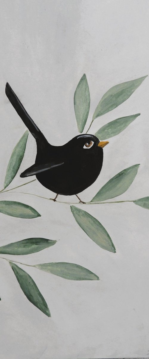 The blackbird by Silvia Beneforti