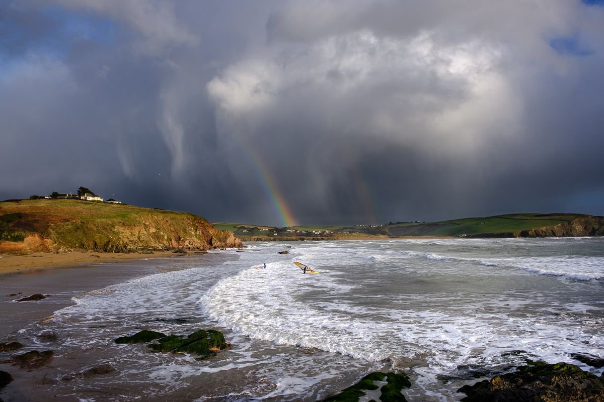 Stormsurfers - Bigbury-on-Sea by Baxter Bradford