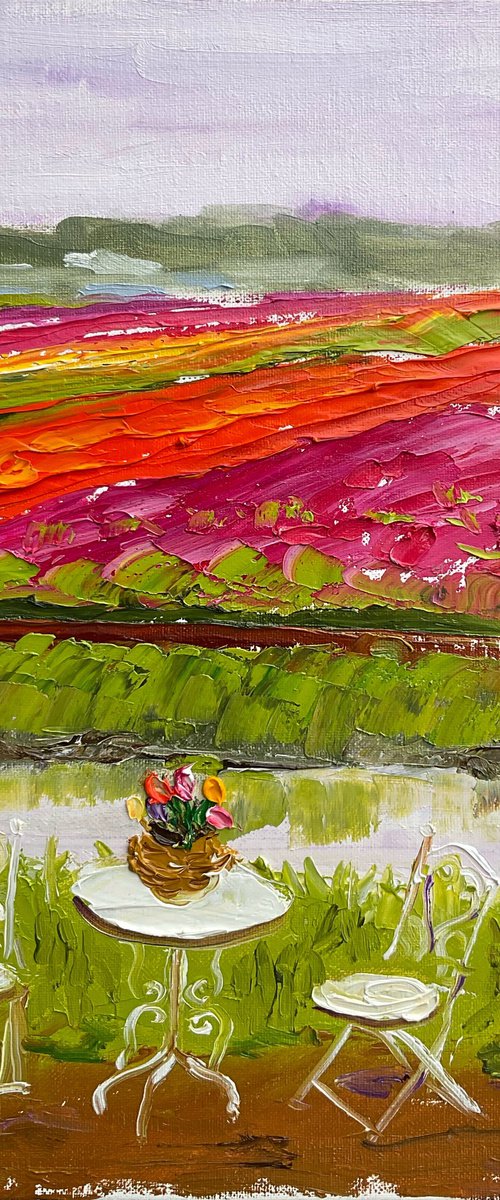 Tulip Fields Serenity by Dmitry Fedorov