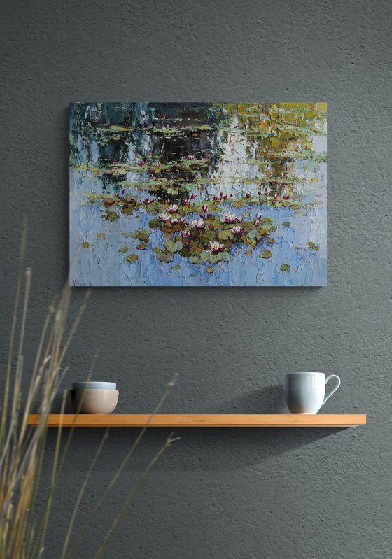 White Water Lilies Pond