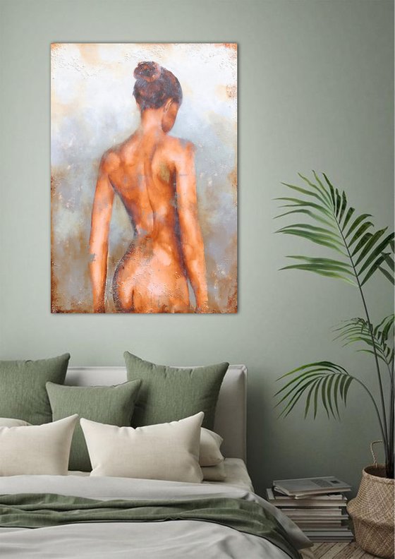 an ode to nude (120 x 80 cm) Dee Brown