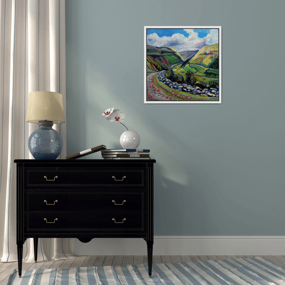 Swaledale from the top footpath