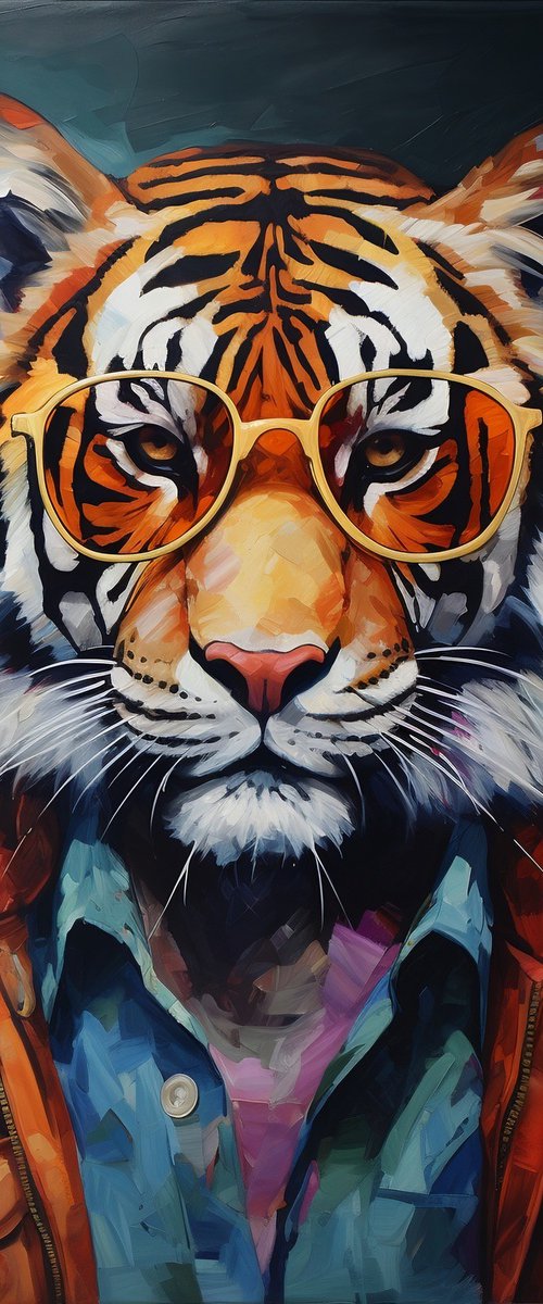 "Tiger Threads & Tendencies" by Eugenia Retana